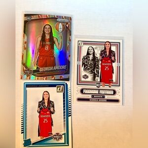 Georgia Amoore Basket ball Cards Washinton Mystics